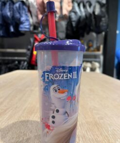 Vaso alto con tapa FROZEN - (027) - 86345 -