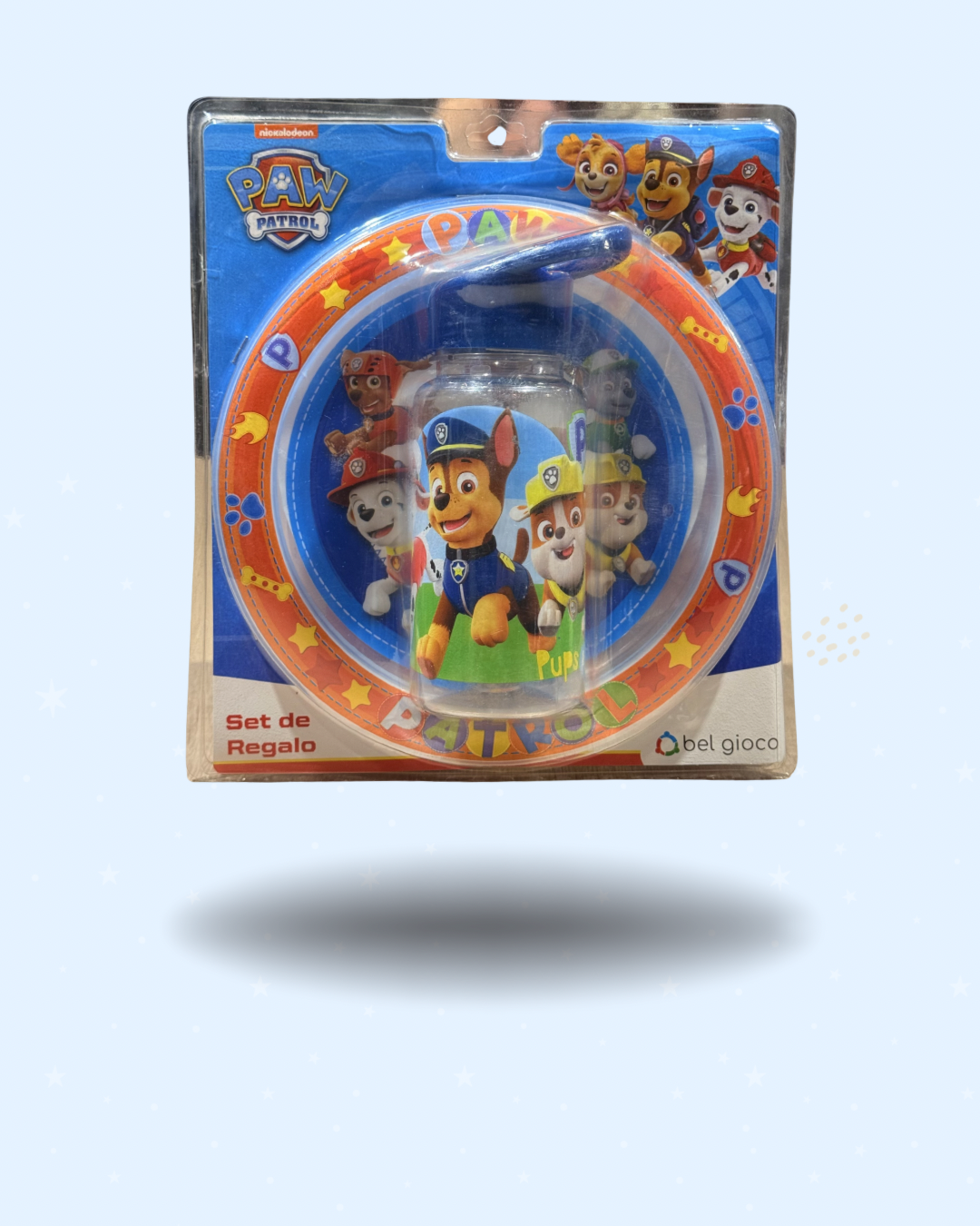 IMG_5139 Blister plato + botella PAW PATROL (art 92) - 86307 - - Imagen 1